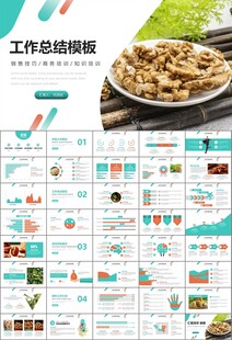 精美核桃种植产业总结计划ppt