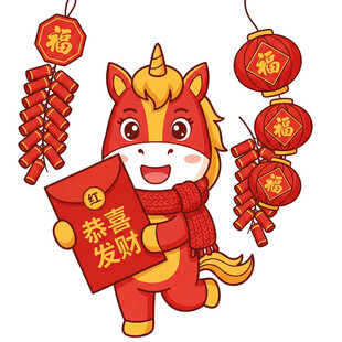小马贺岁送红包