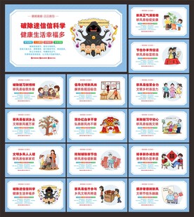 移风易俗展板