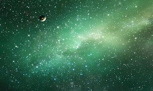 浩瀚宇宙星空背景图