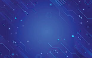 蓝色科技风抽象背景图案