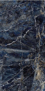 深邃蓝纹大理石纹理