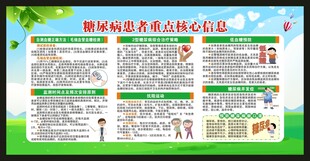 联合国糖尿病日宣传栏