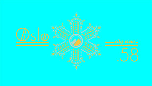 雪花主题装饰图案设计