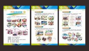 幼儿园简介展板