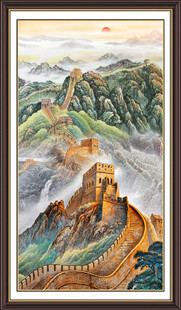 长城玄关装饰画