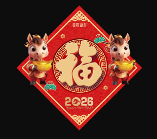 马年福字