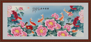 花开富贵牡丹图