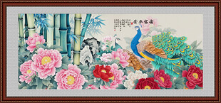 花开富贵牡丹图