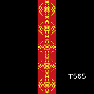 绚丽几何图案装饰条