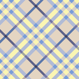 蓝黄格子几何图案背景