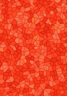 红色多边形几何纹理图案
