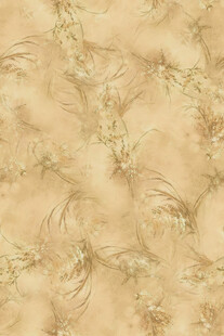 米黄色花卉纹理背景图