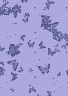紫色梦幻蝴蝶背景图案