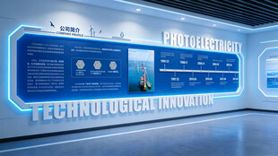 科技企业文化墙