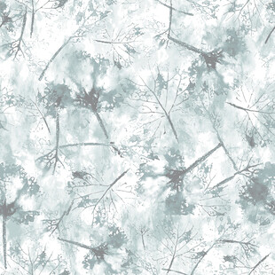 淡蓝灰调蒲公英图案背景