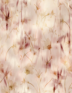 梦幻粉色花卉纹理图案