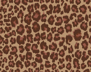 豹纹图案纹理背景图