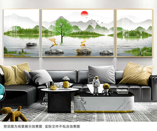 中式客厅装饰画