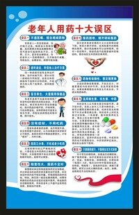 老年健康宣传周海报
