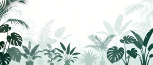 雾气磨砂膜效果绿植贴图