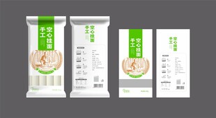 手工空心挂面包装