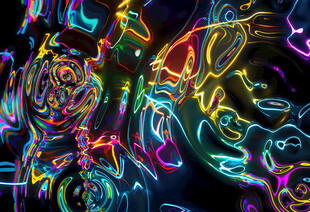 奢华KTV酒吧派对舞台背景