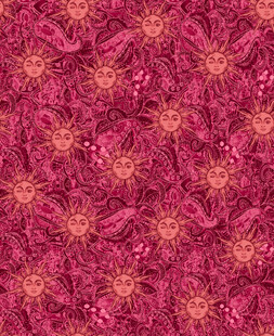 粉色花卉纹理