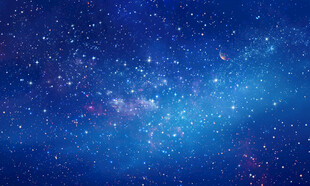 蓝色星空顶