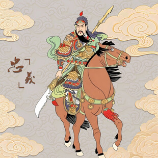 关羽画像关公画像