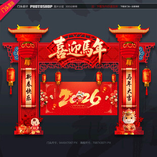 马年门头