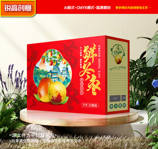 冬枣包装 奶枣礼盒