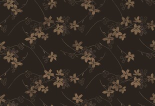 深底金色碎花图案布料