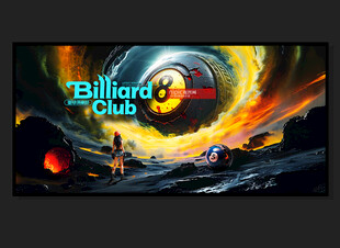 桌球海报