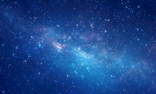 梦幻星空背景图