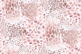 粉色豹纹图案纹理背景