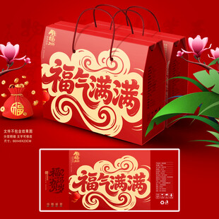 新年礼盒 年货包装