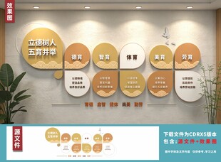 校园教育文化展示墙