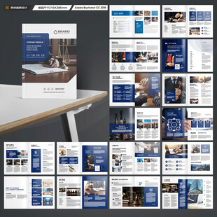 律师事务所画册版式设计