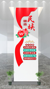 民族团结文化墙