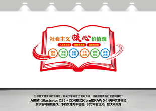 校园社会主义核心价值观文化墙
