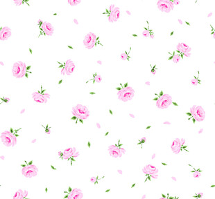 粉色玫瑰花卉图案背景