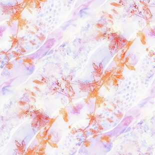 梦幻水彩花卉图案纹理