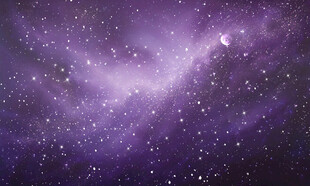 紫色宇宙星空背景图