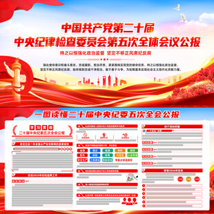 二十届中央纪委五次全会