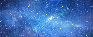 巨幅宇宙星空背景
