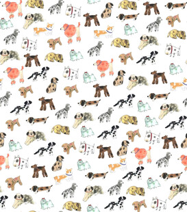 可爱动物图案背景