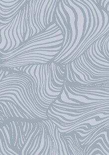 蓝白波浪纹理图案背景