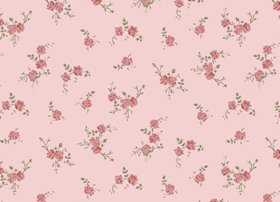 粉色花卉图案背景纹理
