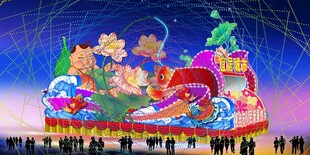 彩车花车效果图